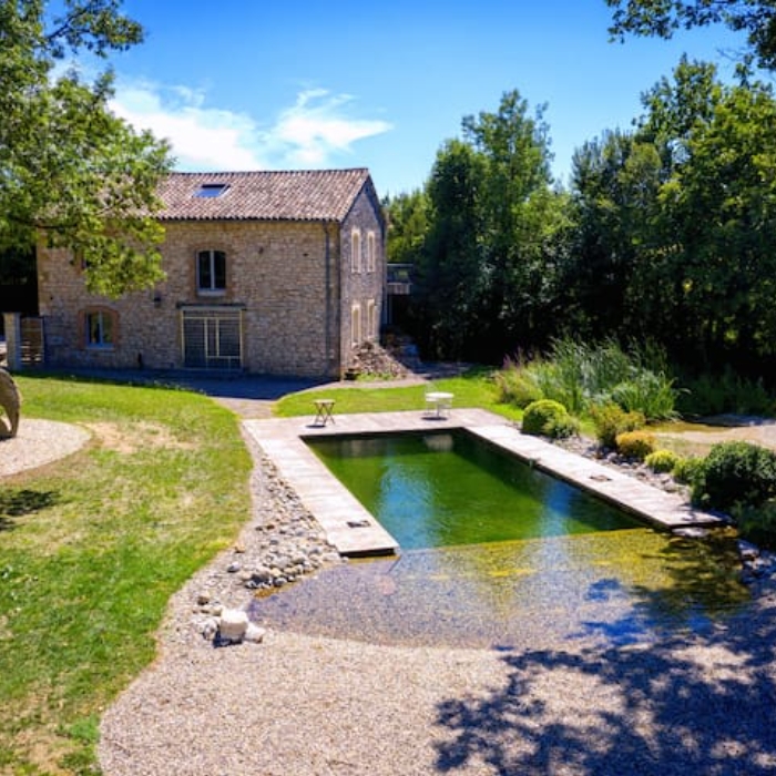 Château Fezembat - Panoramic view & Swimming pool